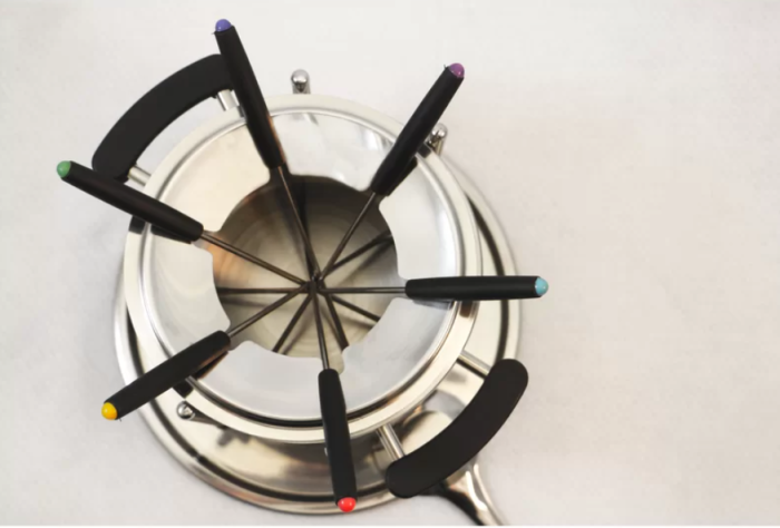 Cook Pro Stainless Steel Fondue Set - Image 2