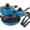 Gibson Home Palmer 8 Piece Non Stick Cookware Set