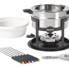 Starfrit 1.7 qt. Stainless Steel Fondue Set