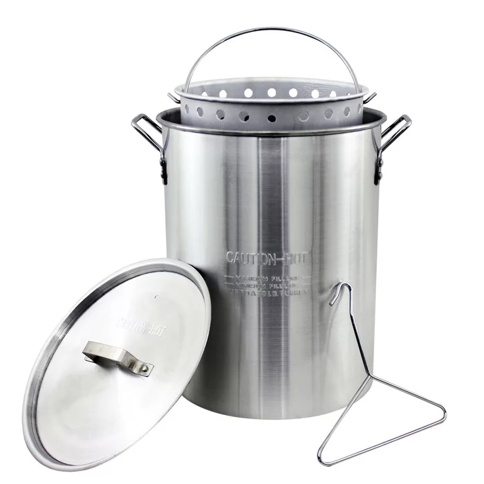 Chard 30 Qt. Aluminum Multi-pot with Lid