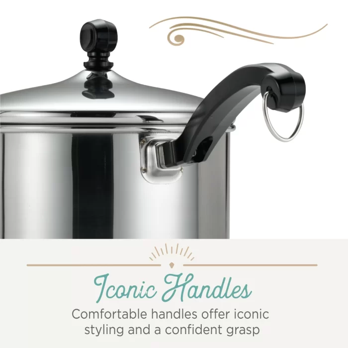 Farberware Classic Series Stainless Steel Saucepot with Lid - Image 2