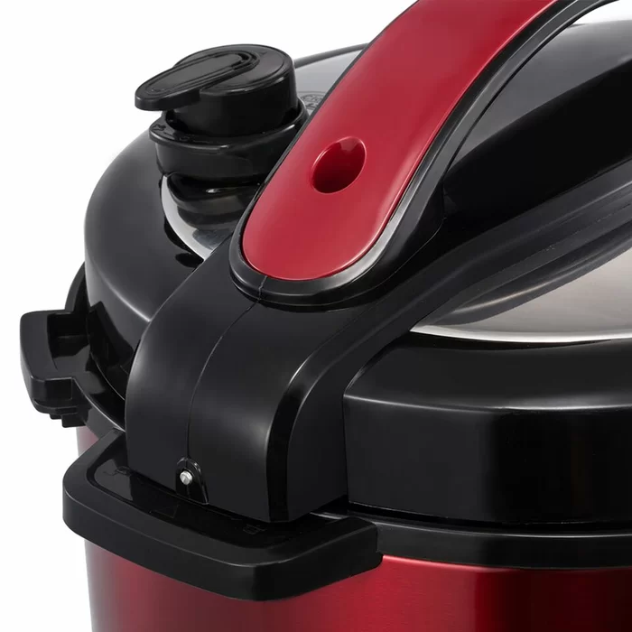 Red PDAE Inc. 6 Qt. 9-in-1 Multi-Function Pressure Cooker (Part number: 31111-Red) - Image 3