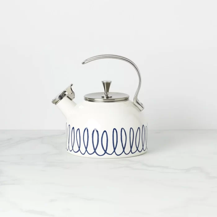 Kate Spade New York Charlotte Street 2.5 qt. Stainless Steel Whistling Stovetop Kettle - Image 2